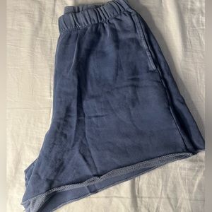 Navy Blue Aerie Sweatshorts
